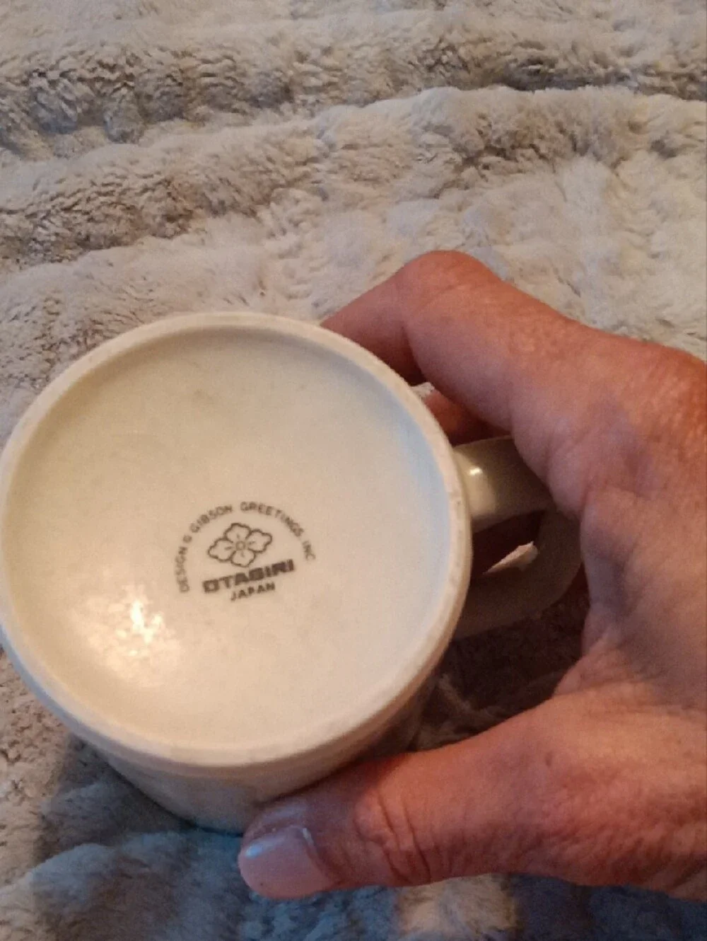Ceramic Bird Print Coffee Mug